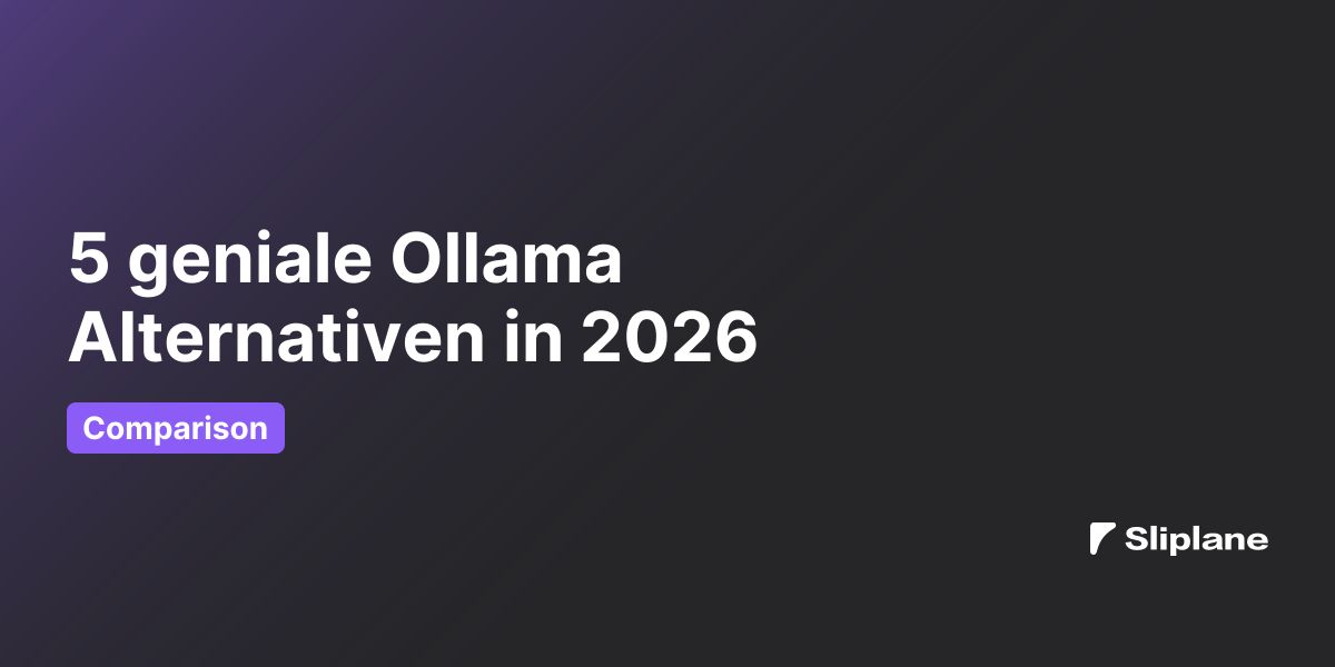 5 geniale Ollama Alternativen in 2026